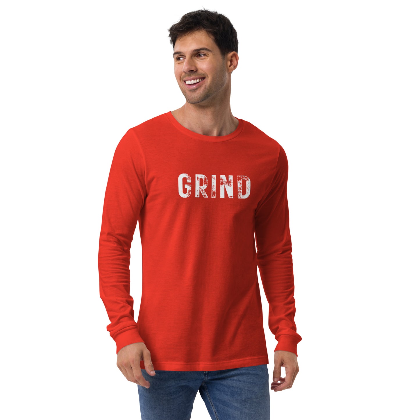 Stamped a grind Long Sleeve Tee