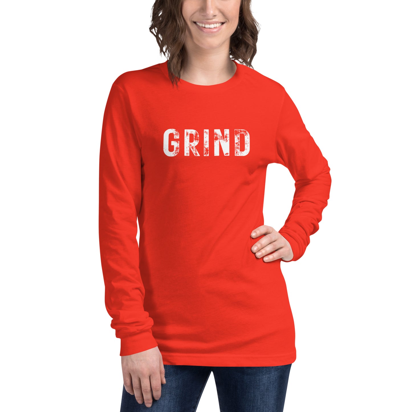 Stamped a grind Long Sleeve Tee