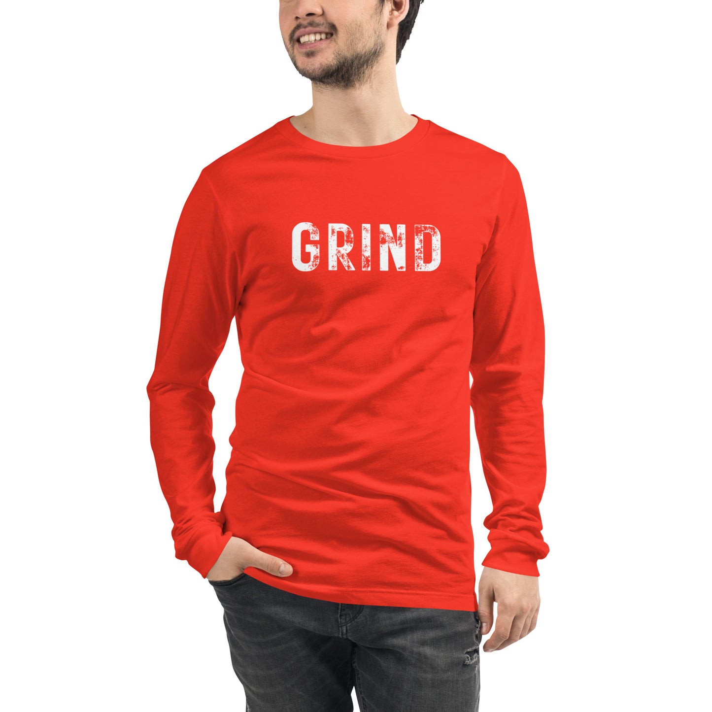 Stamped a grind Long Sleeve Tee