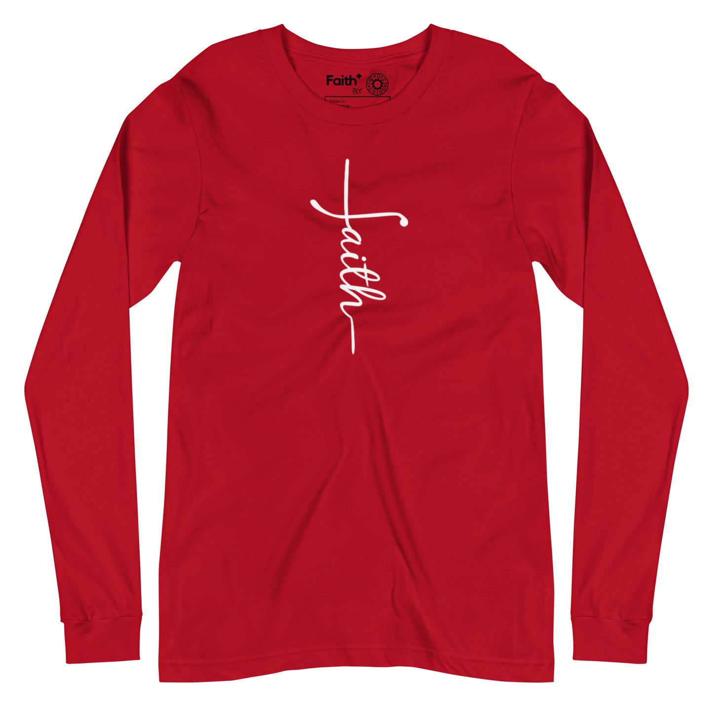 Faith (white) Long Sleeve Tee