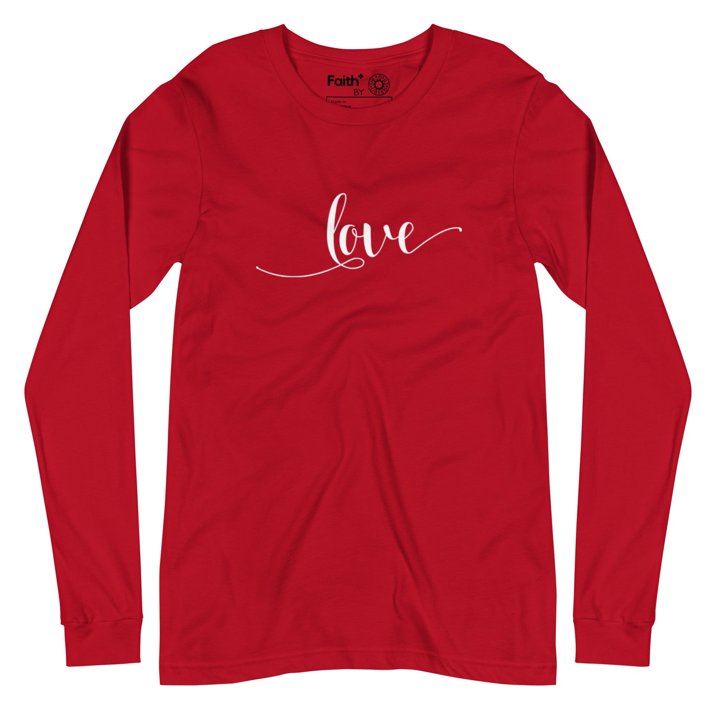 Love (white) Long Sleeve Tee