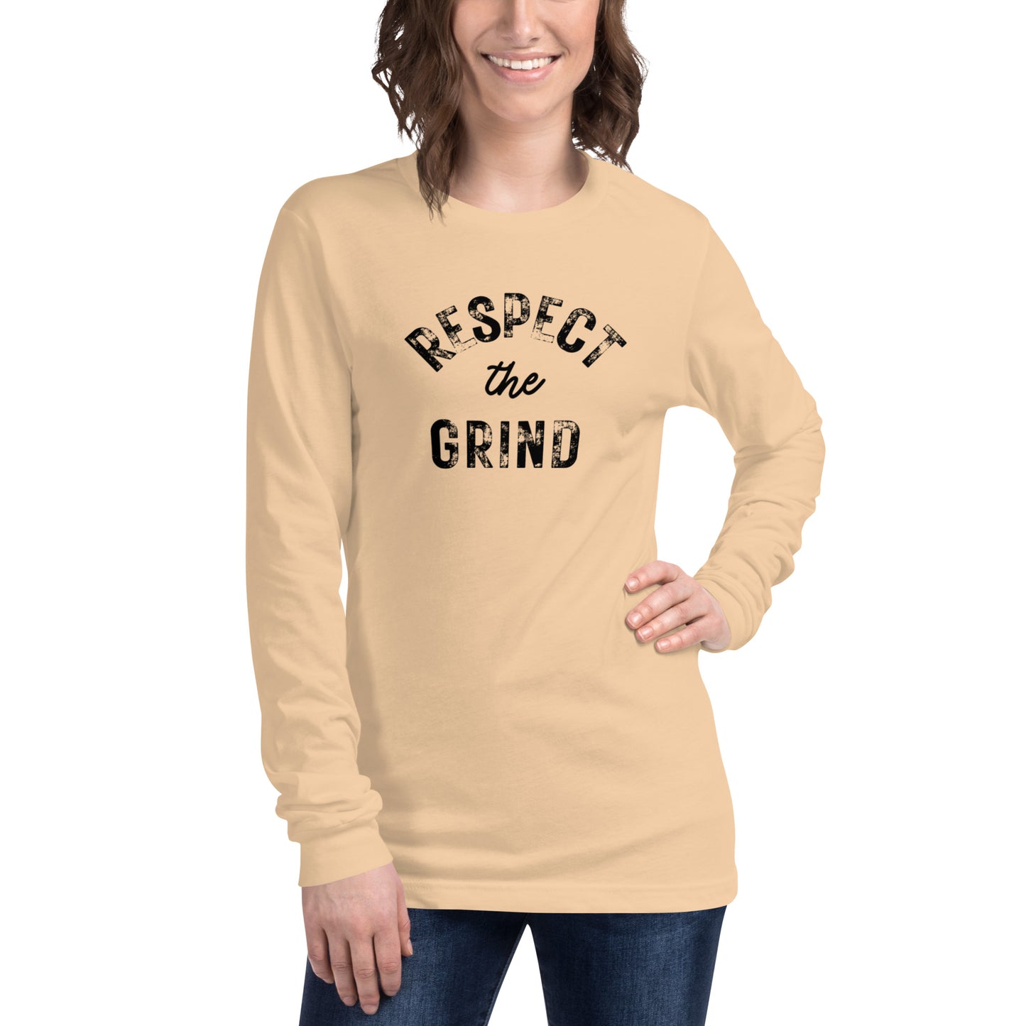 Respect the Grind Long Sleeve Tee