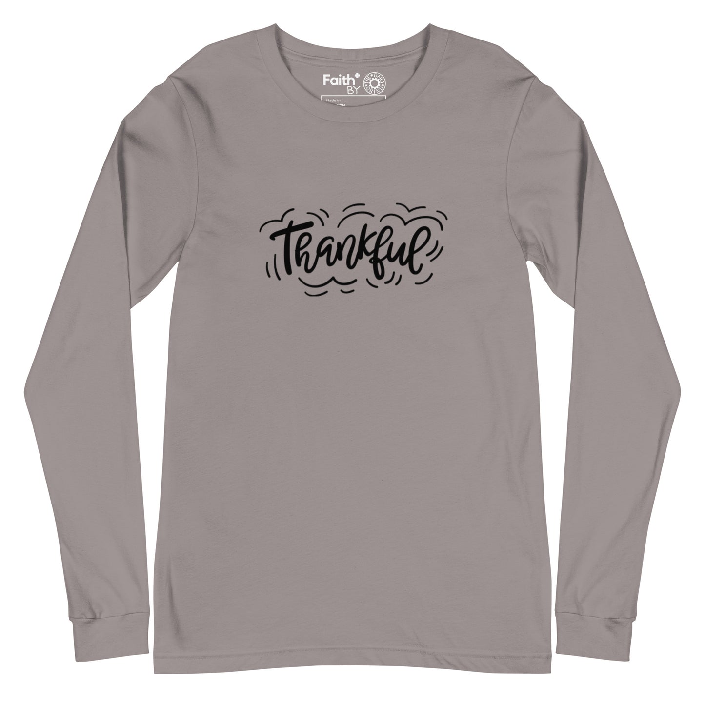 Thankful (black) Long Sleeve Tee