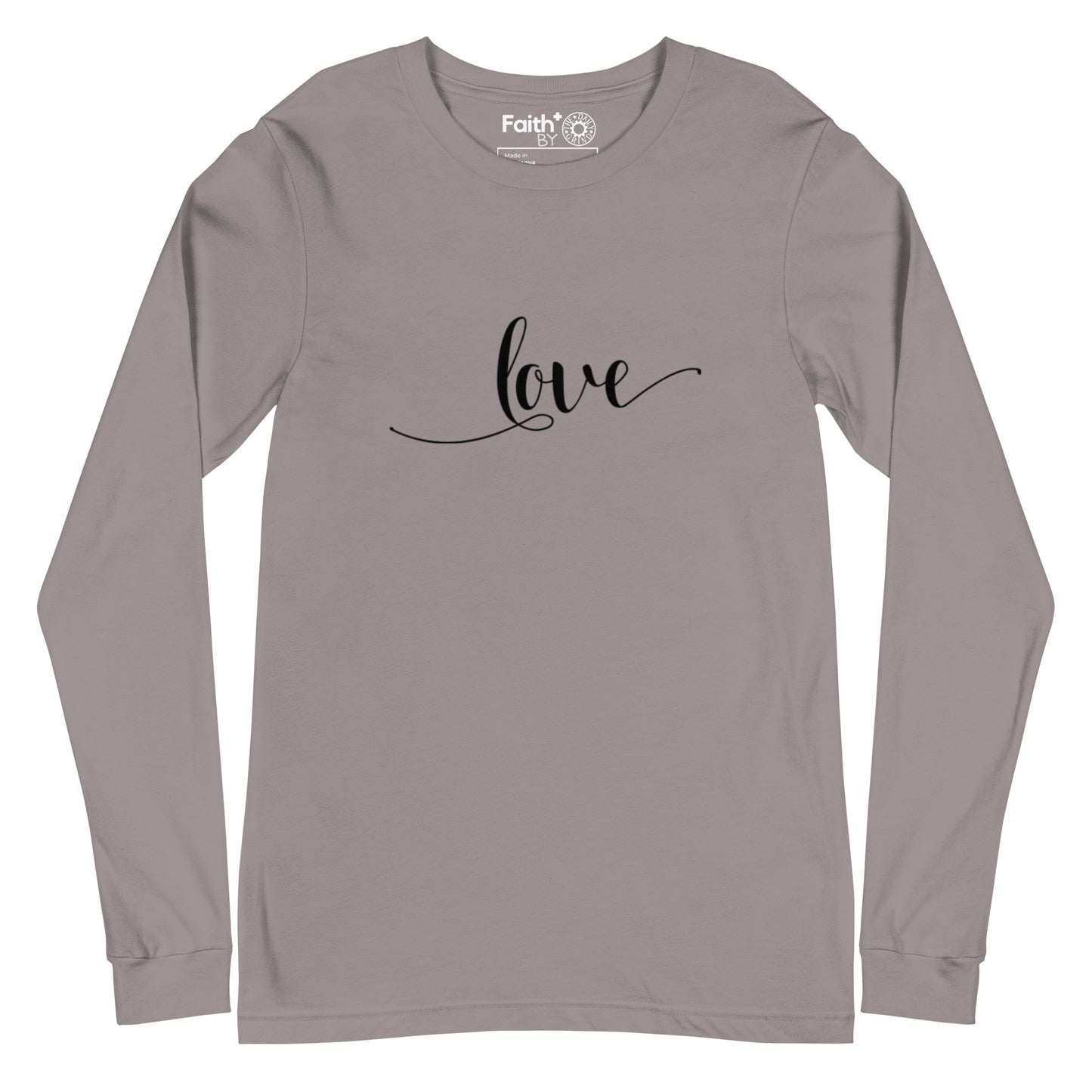 Love (black) Long Sleeve Tee