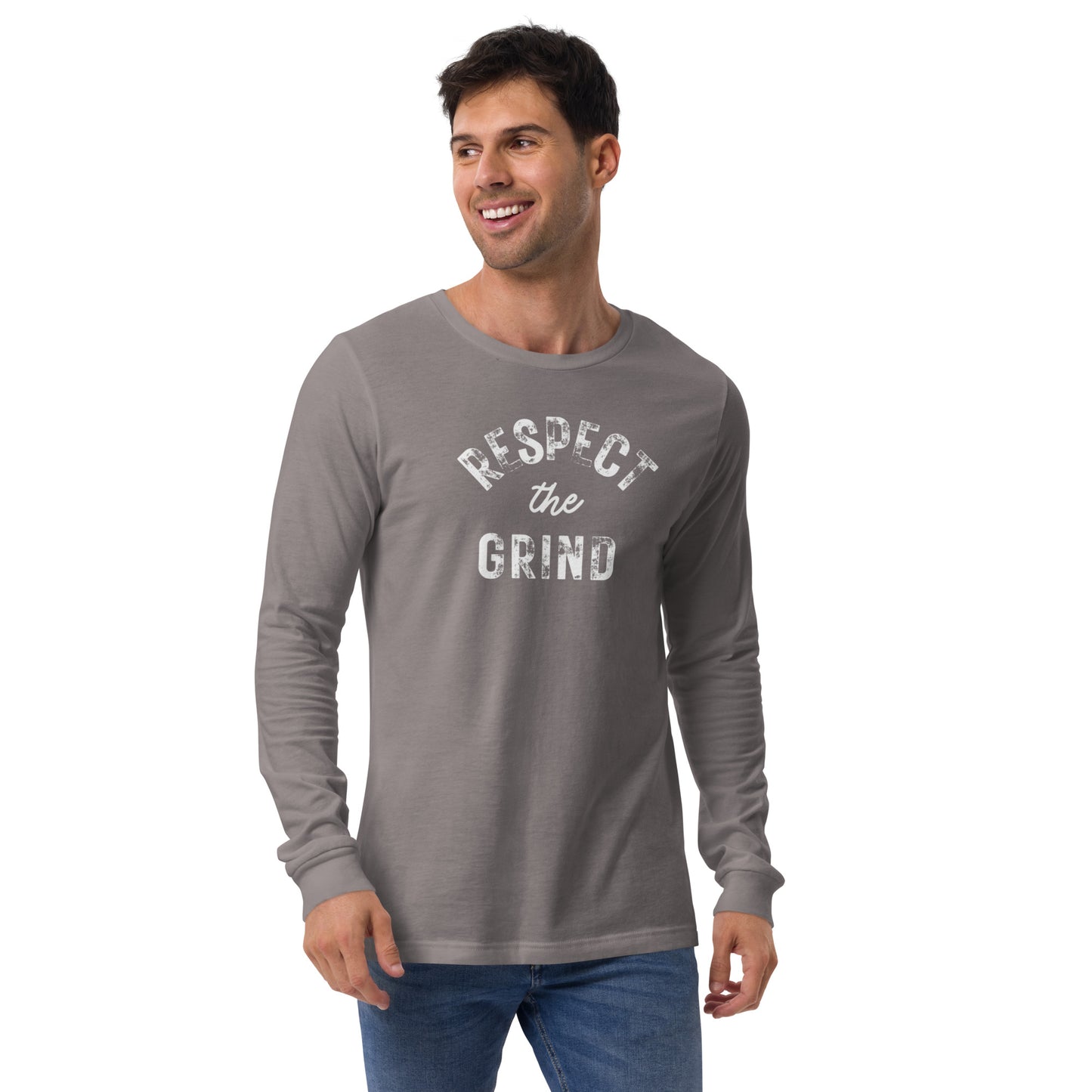 Respect the Grind Long Sleeve Tee