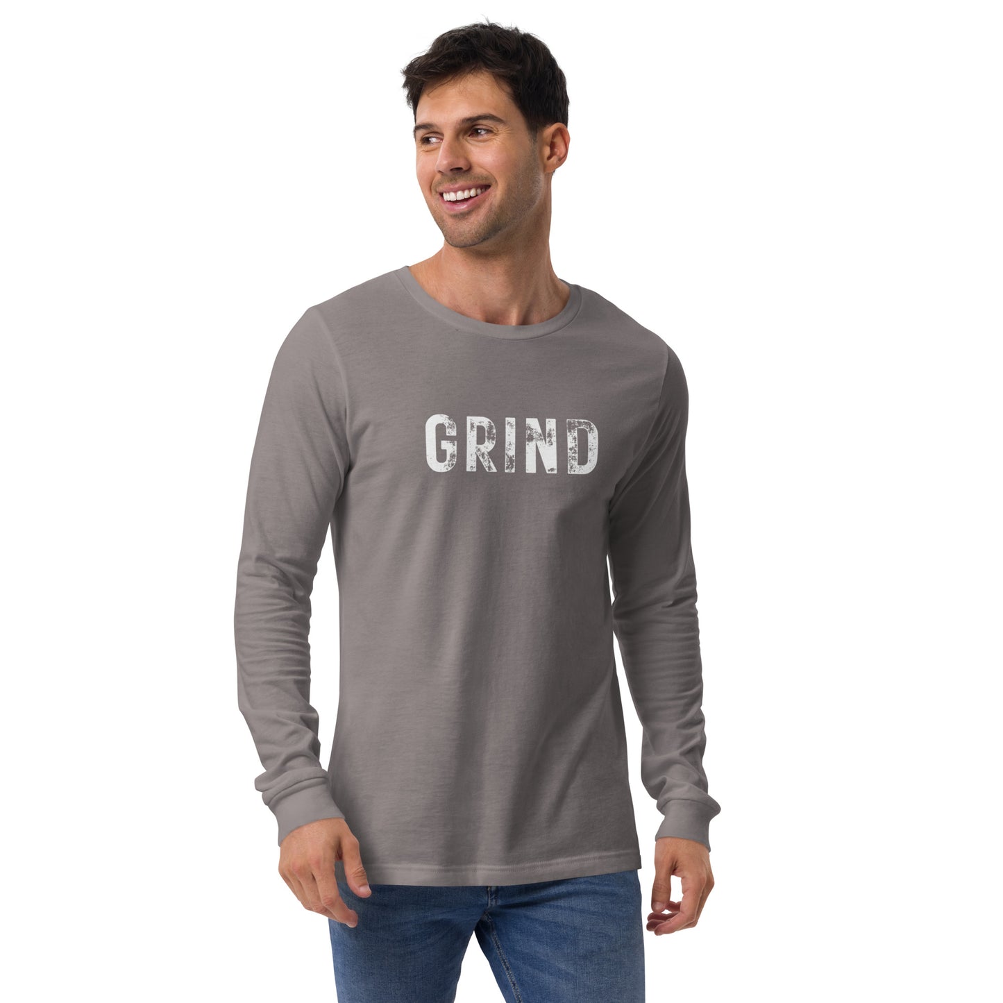 Stamped a grind Long Sleeve Tee