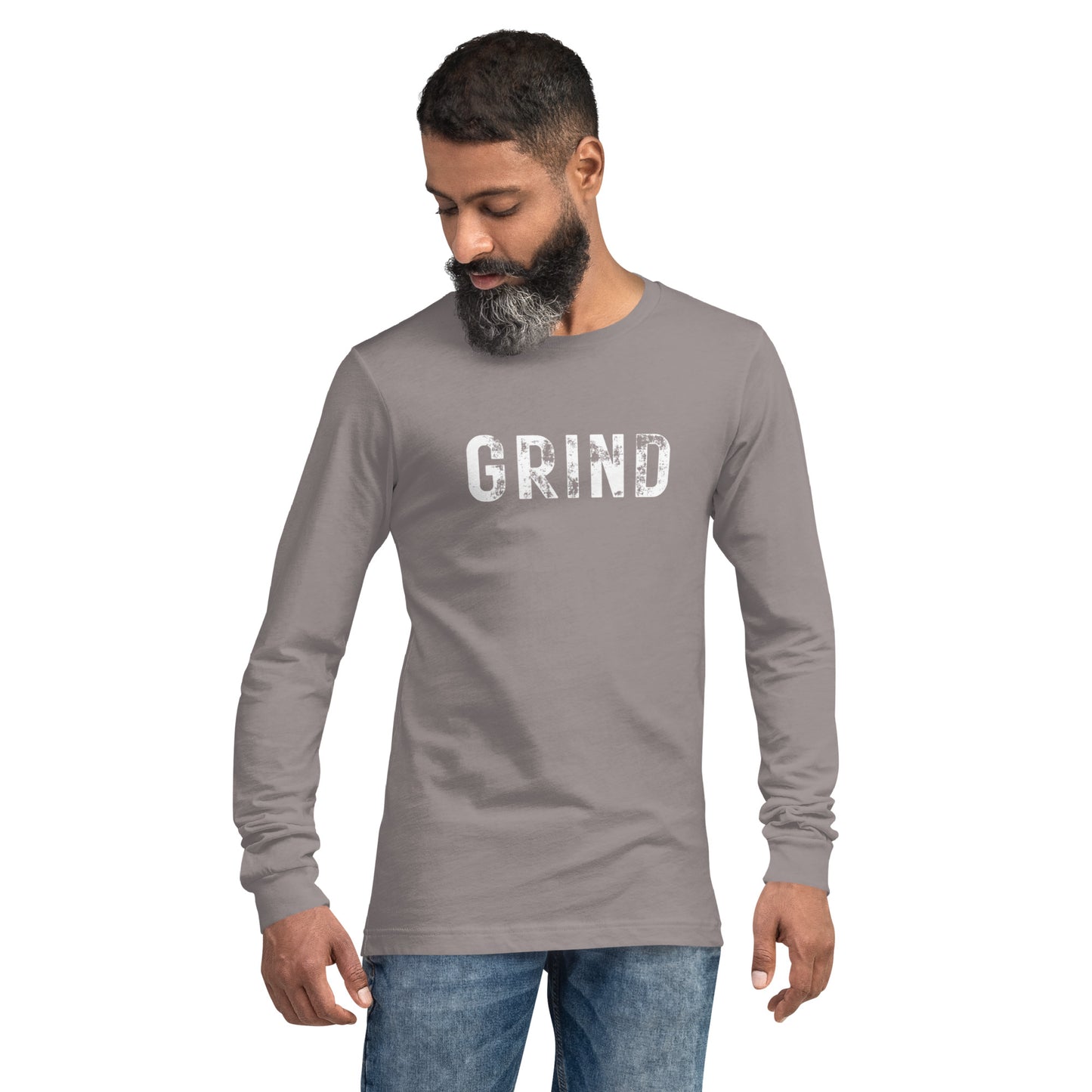 Stamped a grind Long Sleeve Tee