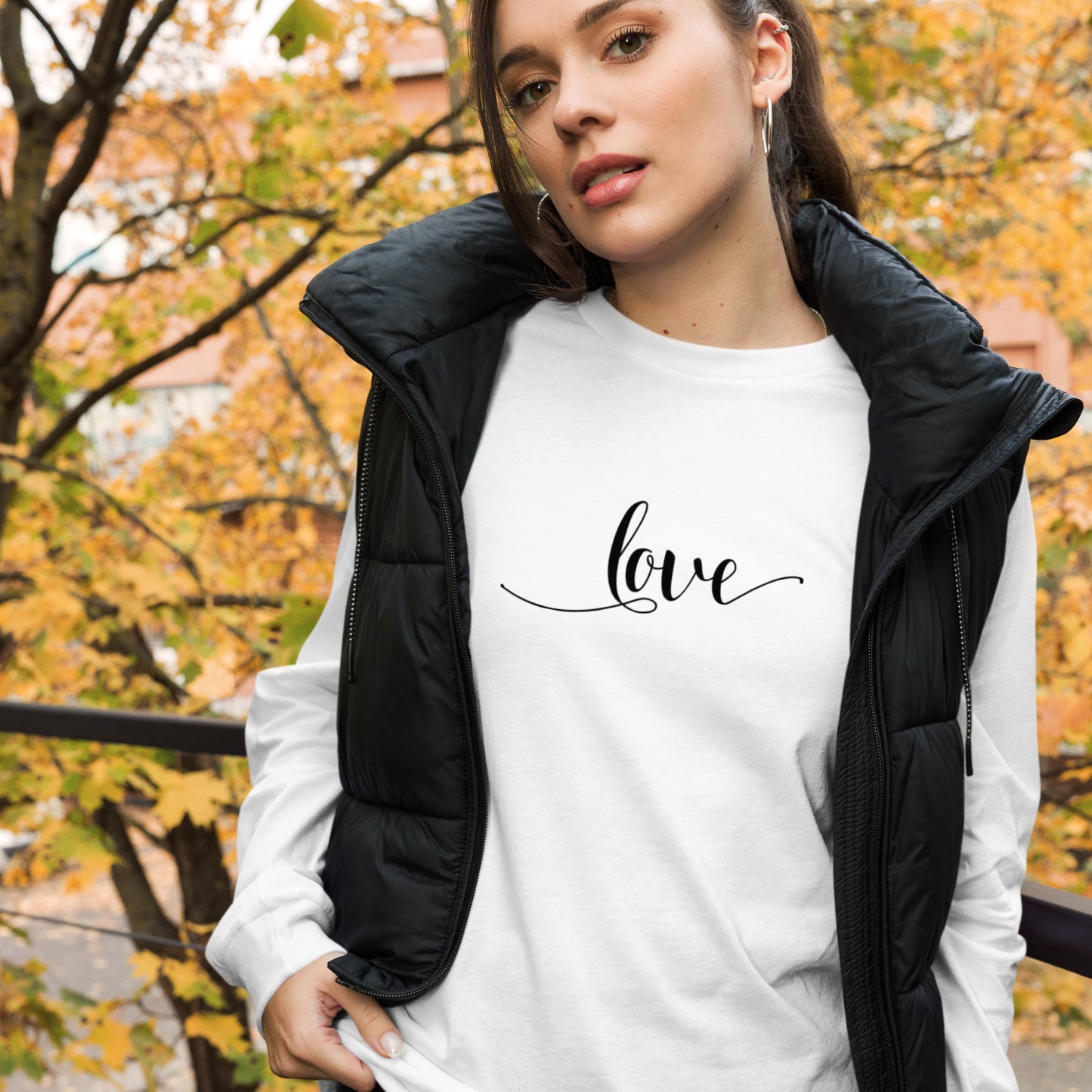 Love (black) Long Sleeve Tee