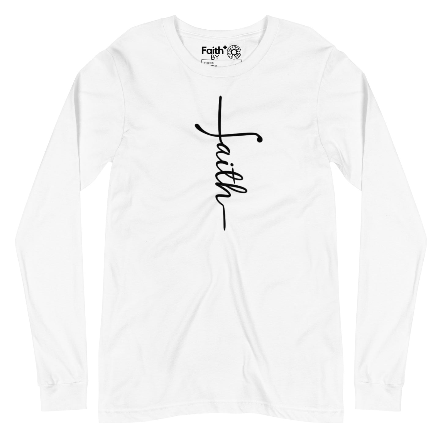 Faith (black) Long Sleeve Tee