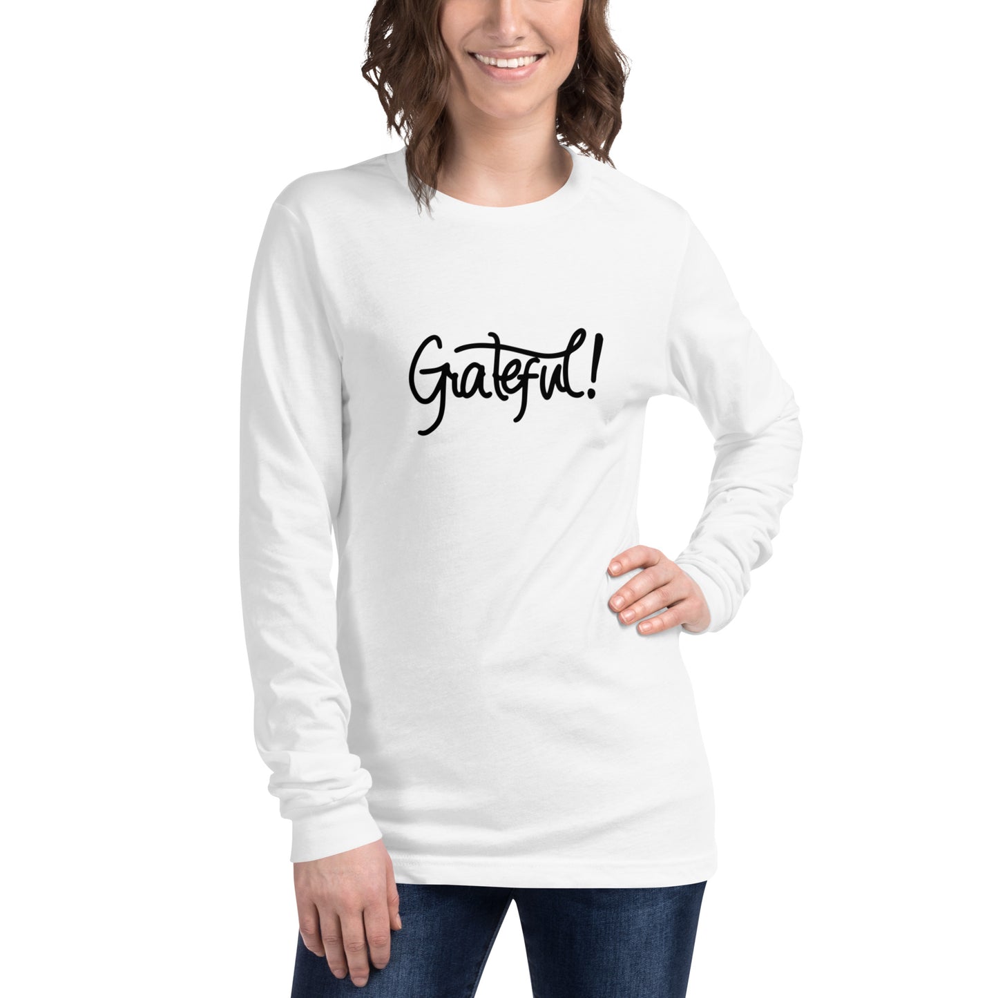 Grateful (black) Long Sleeve Tee