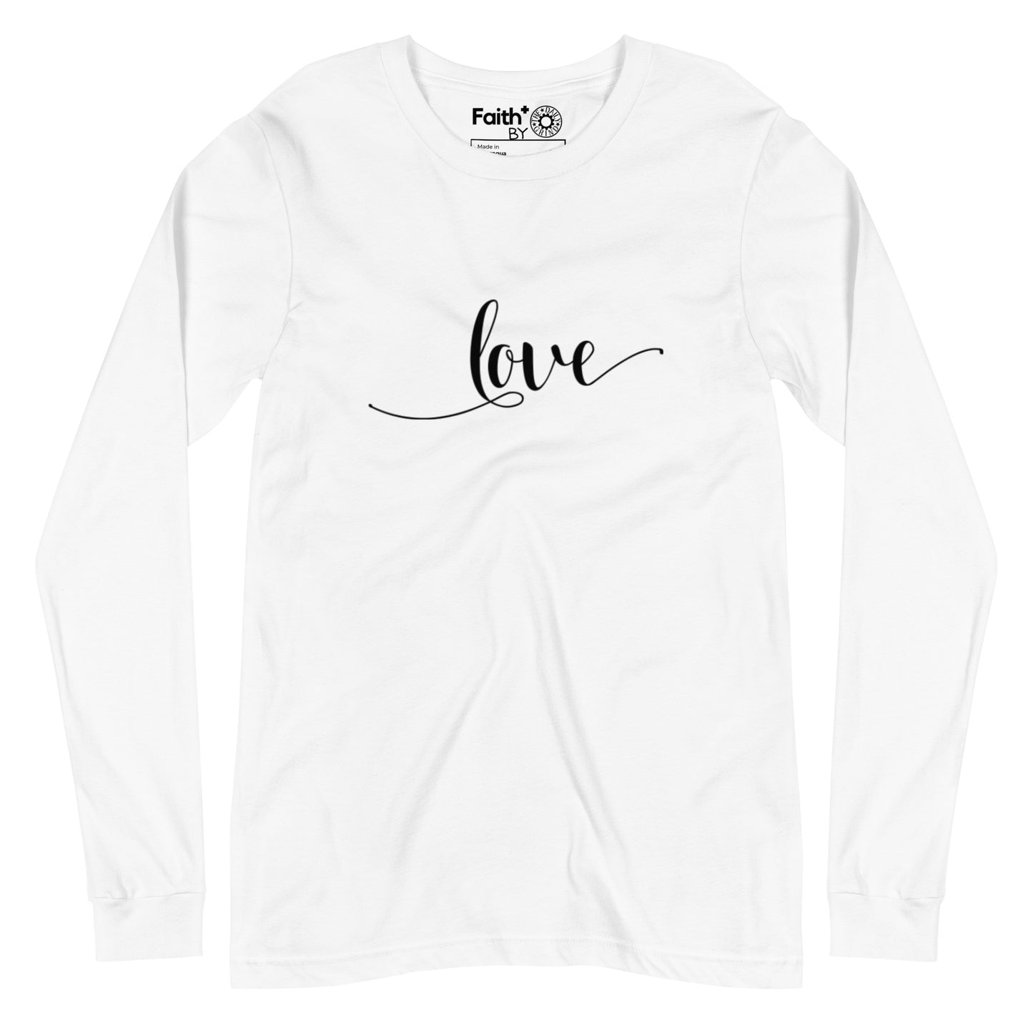 Love (black) Long Sleeve Tee