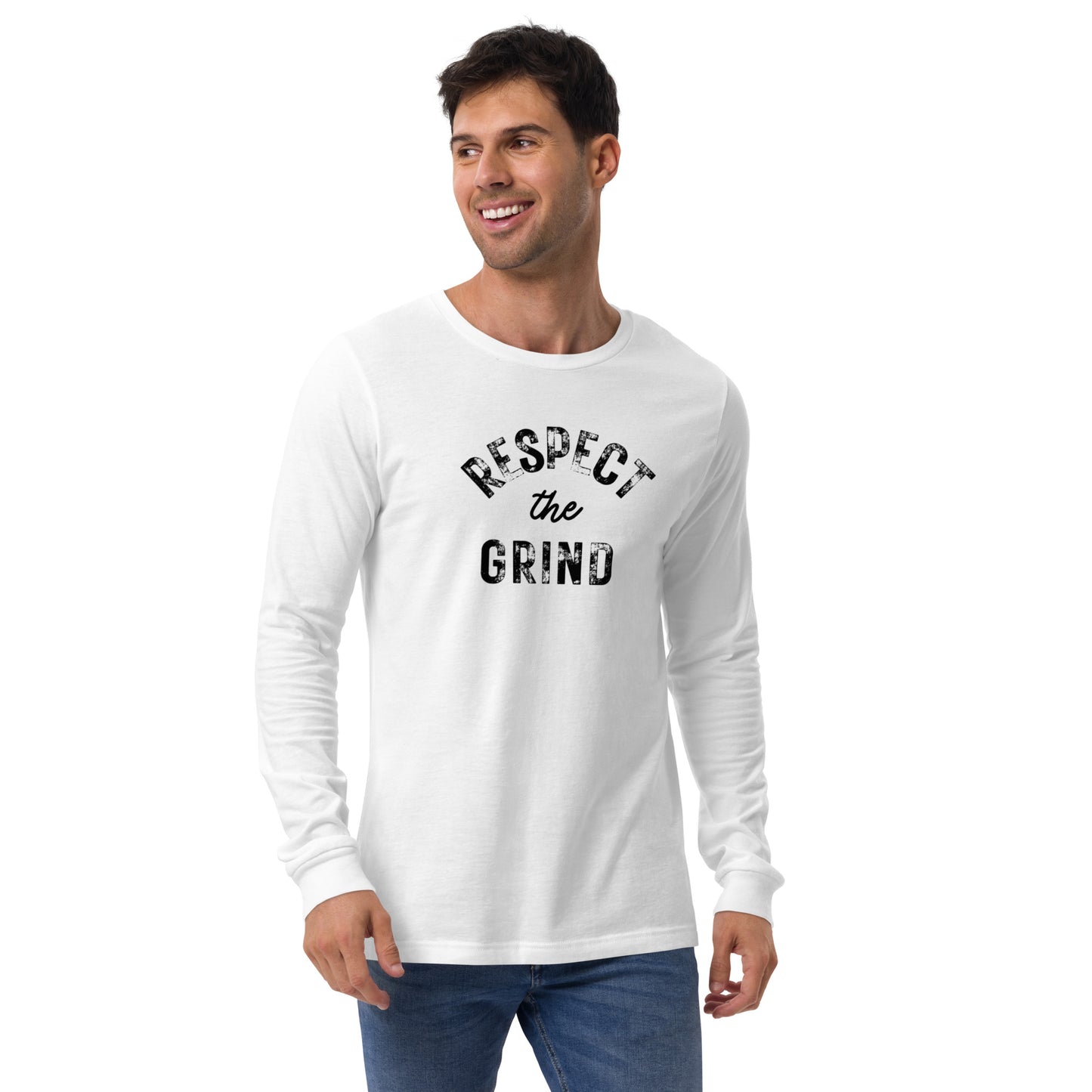 Respect the Grind Long Sleeve Tee