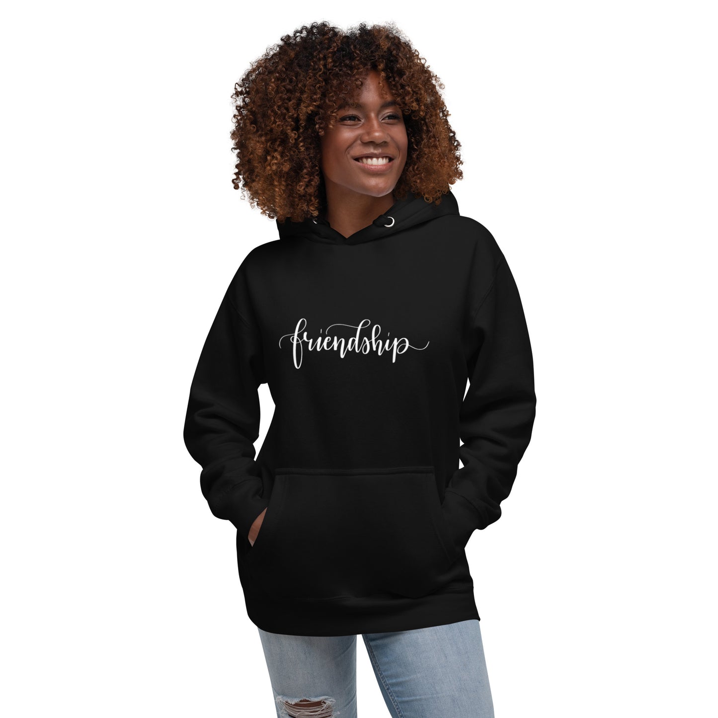 Friendship (white) Hoodie