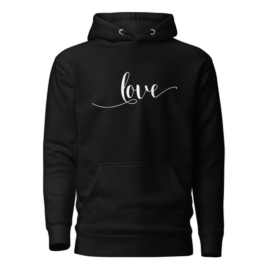 Love (white)  Hoodie