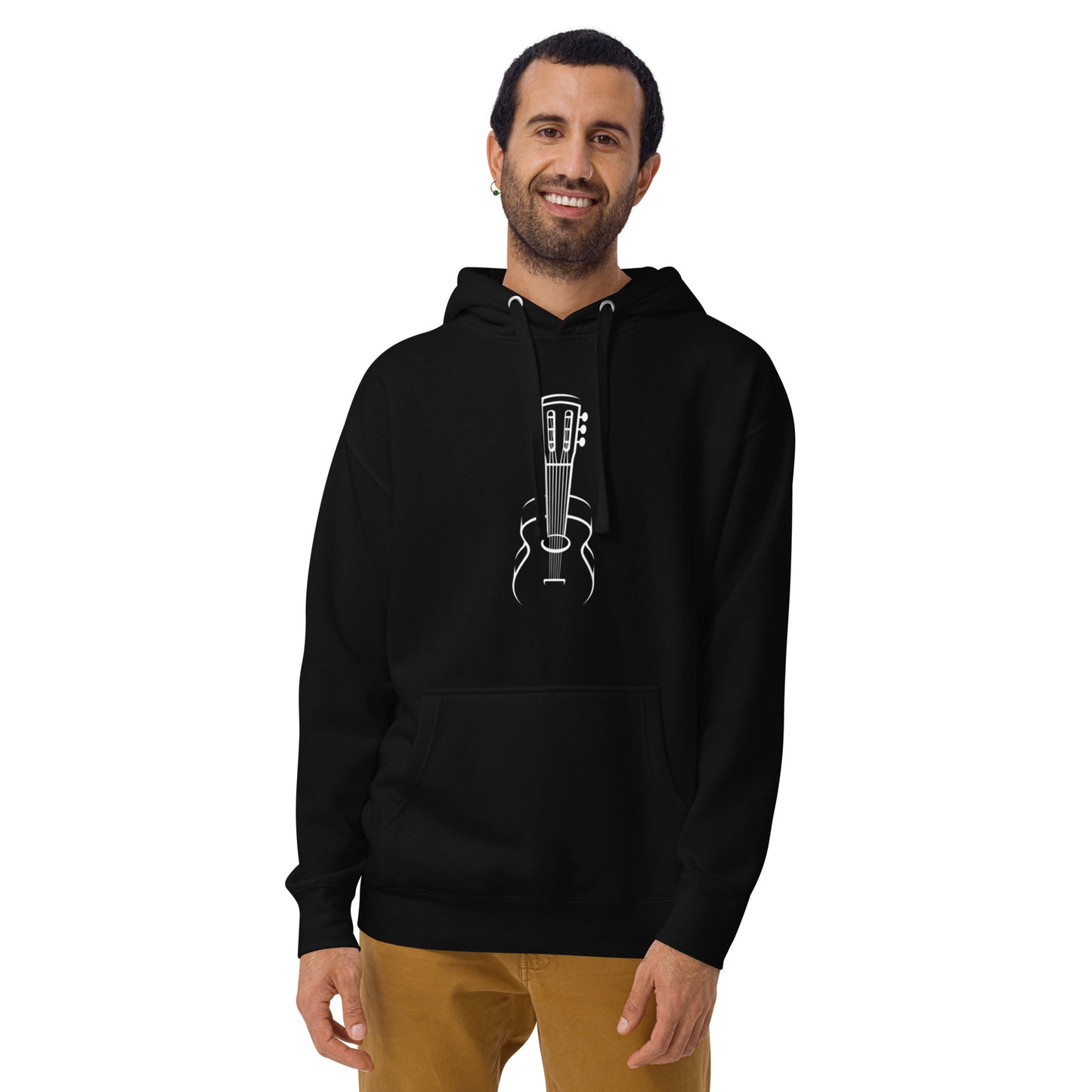 Angled Guitar Hoodie