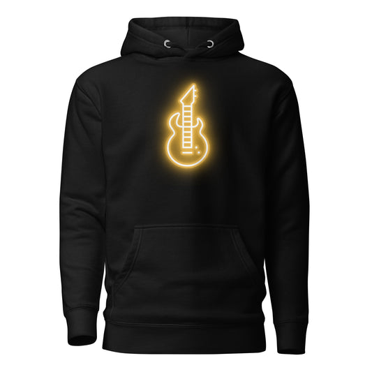 Neon Guitar Hoodie