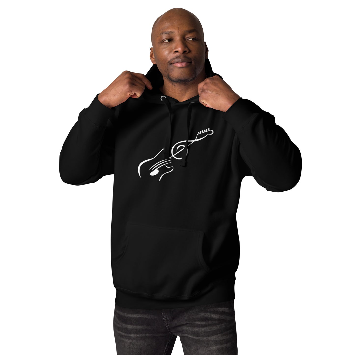 Curly Q Guitar Hoodie