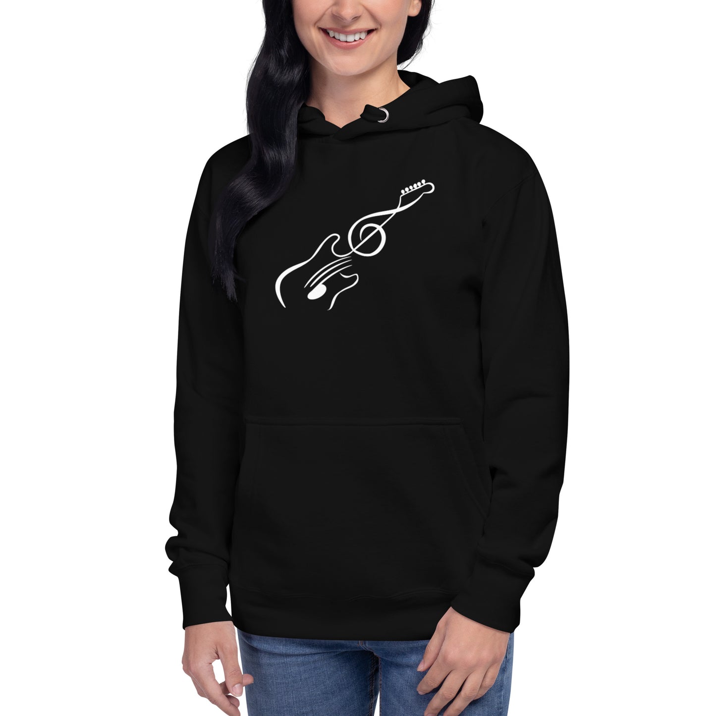 Curly Q Guitar Hoodie