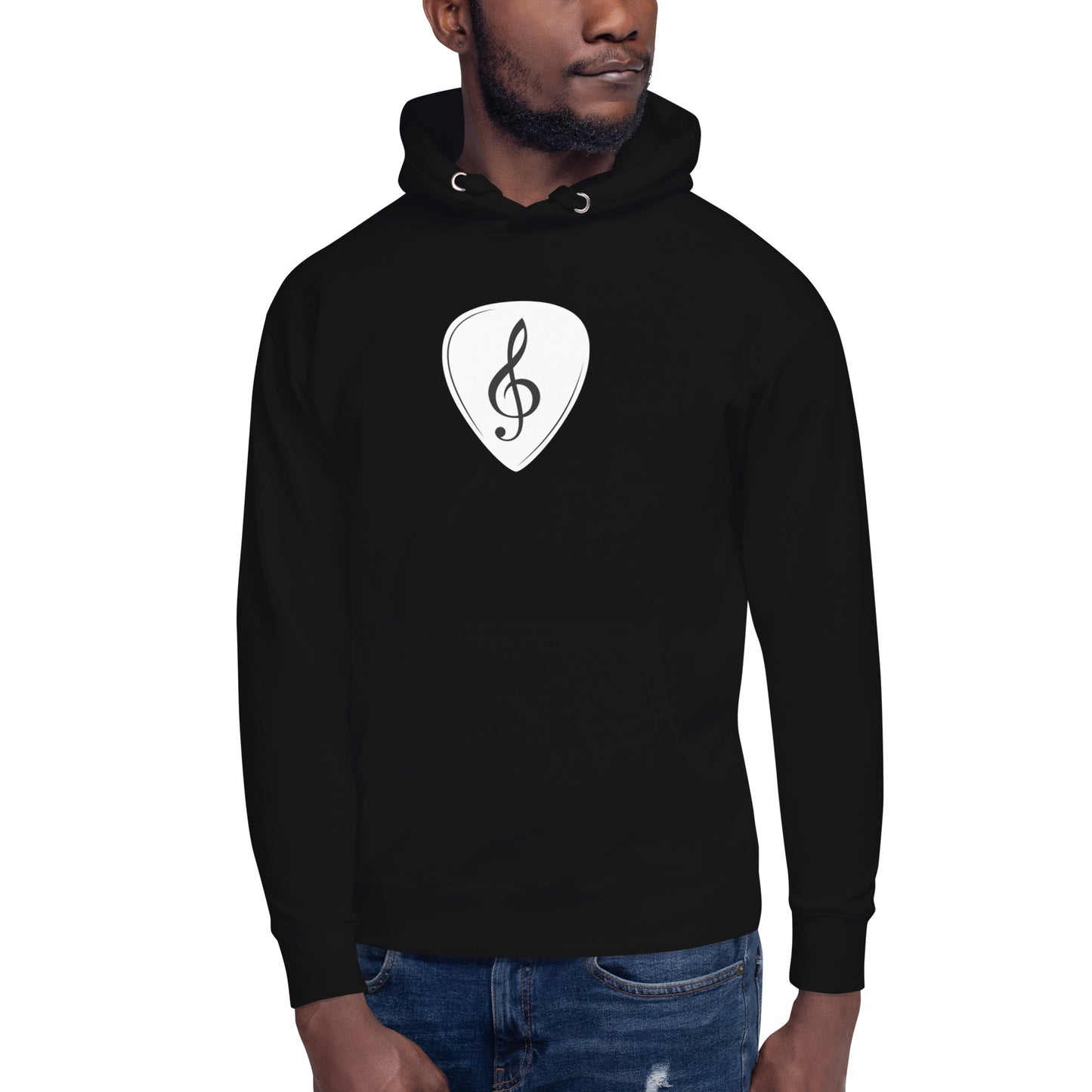 Treble Clef Pick Hoodie