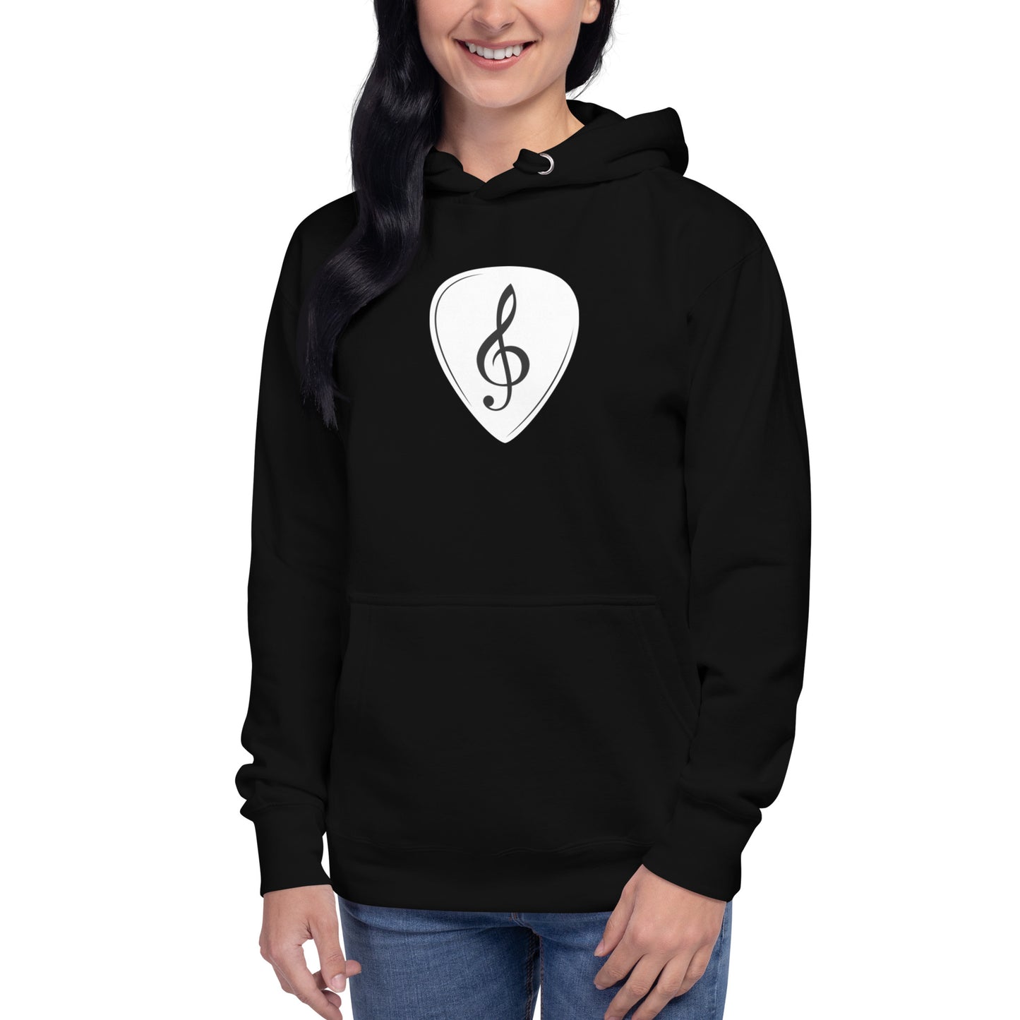 Treble Clef Pick Hoodie