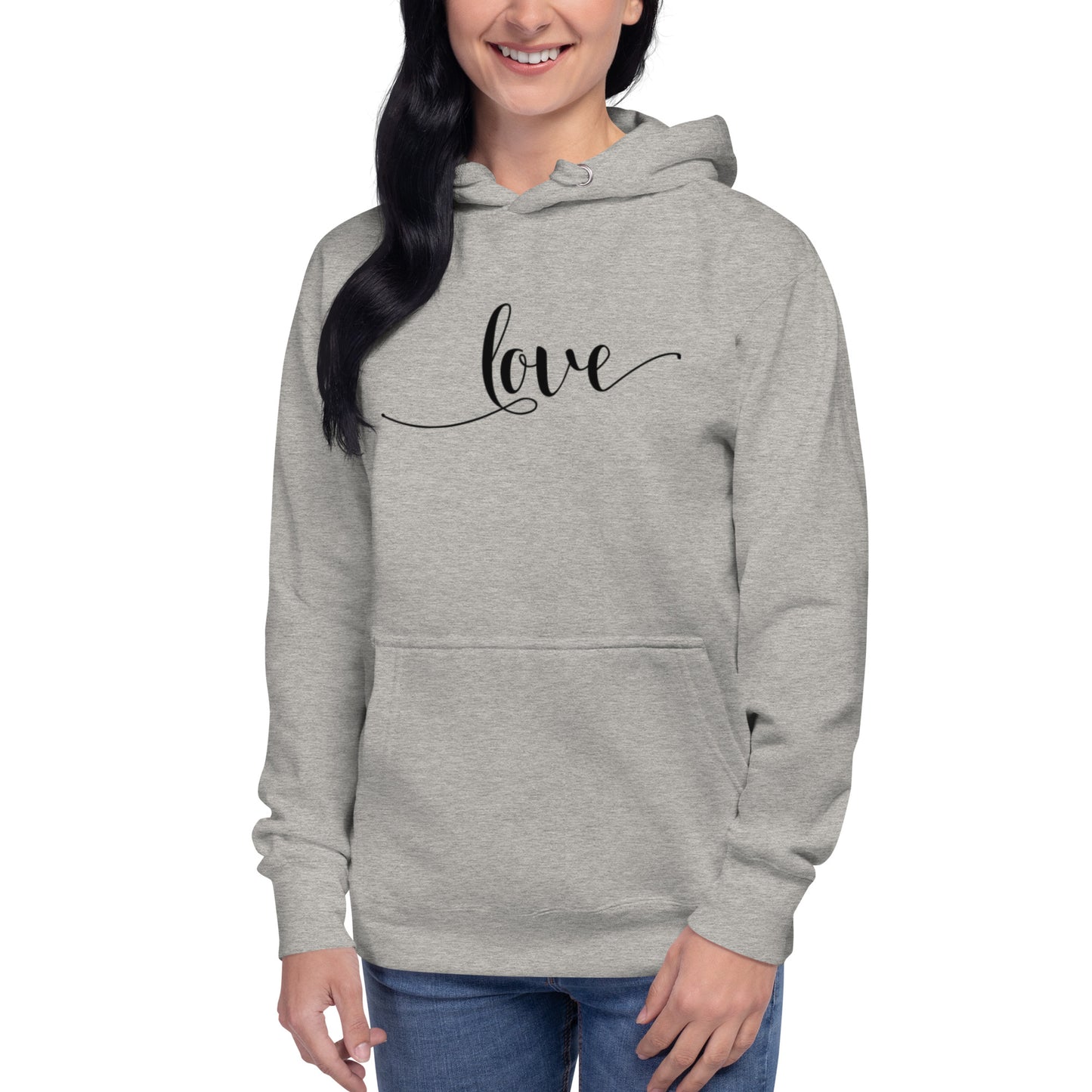 Love (black) Hoodie