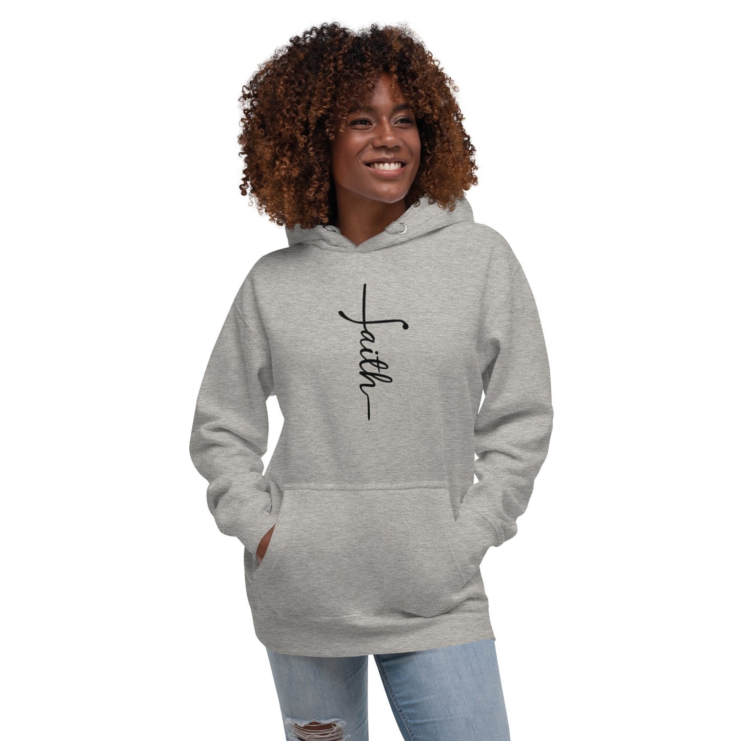 Faith (black)  Hoodie