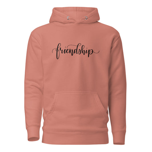 Friendship (black) Hoodie