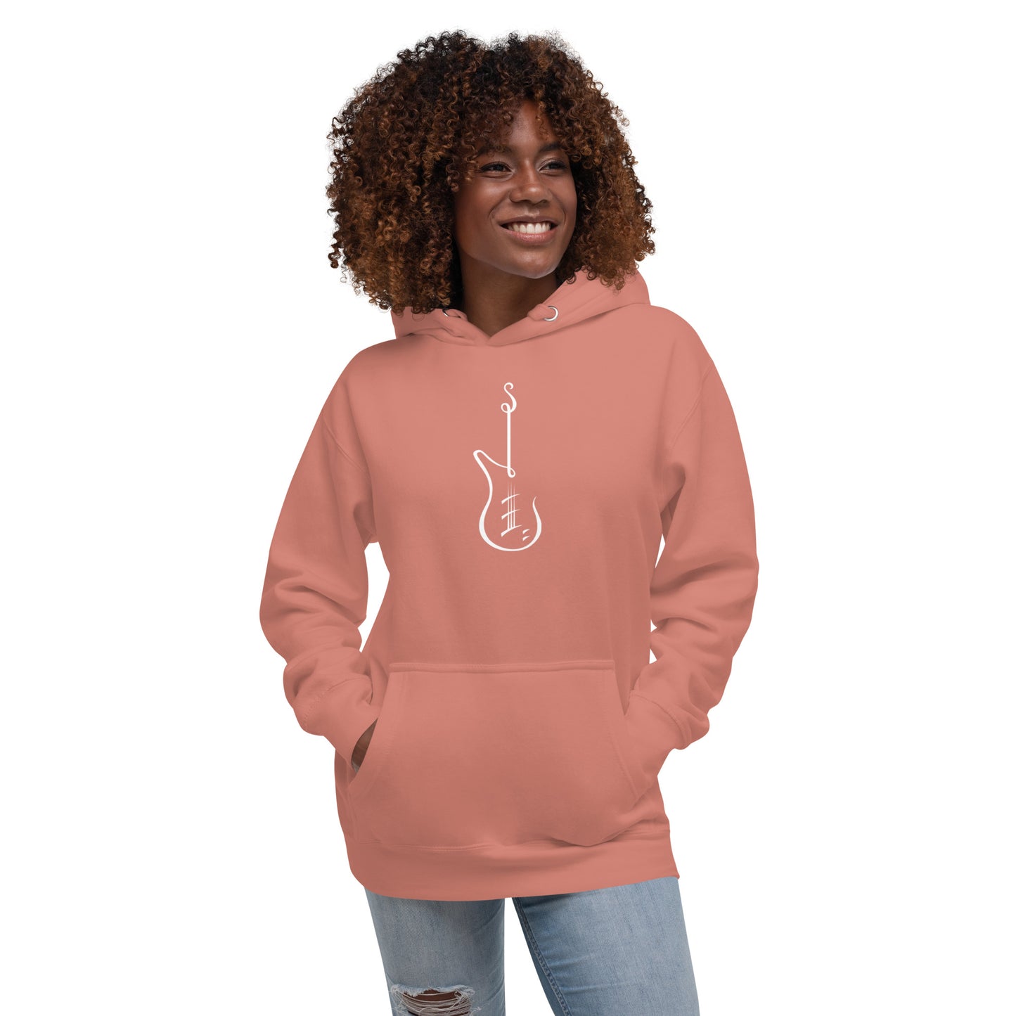 Curly Q Guitar Hoodie