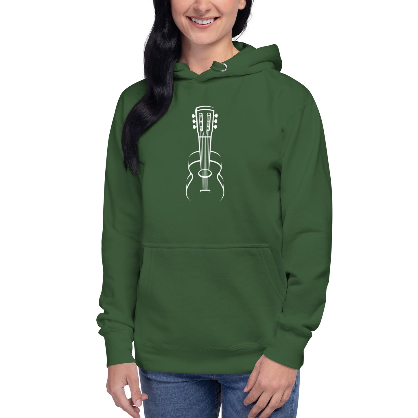 Angled Guitar Hoodie