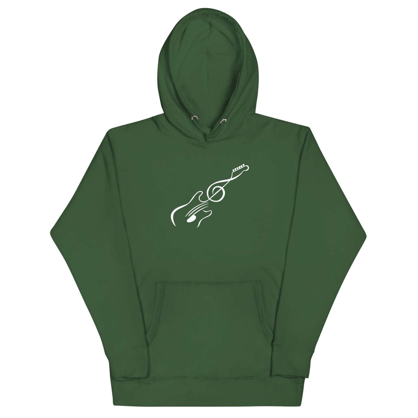 Curly Q Guitar Hoodie