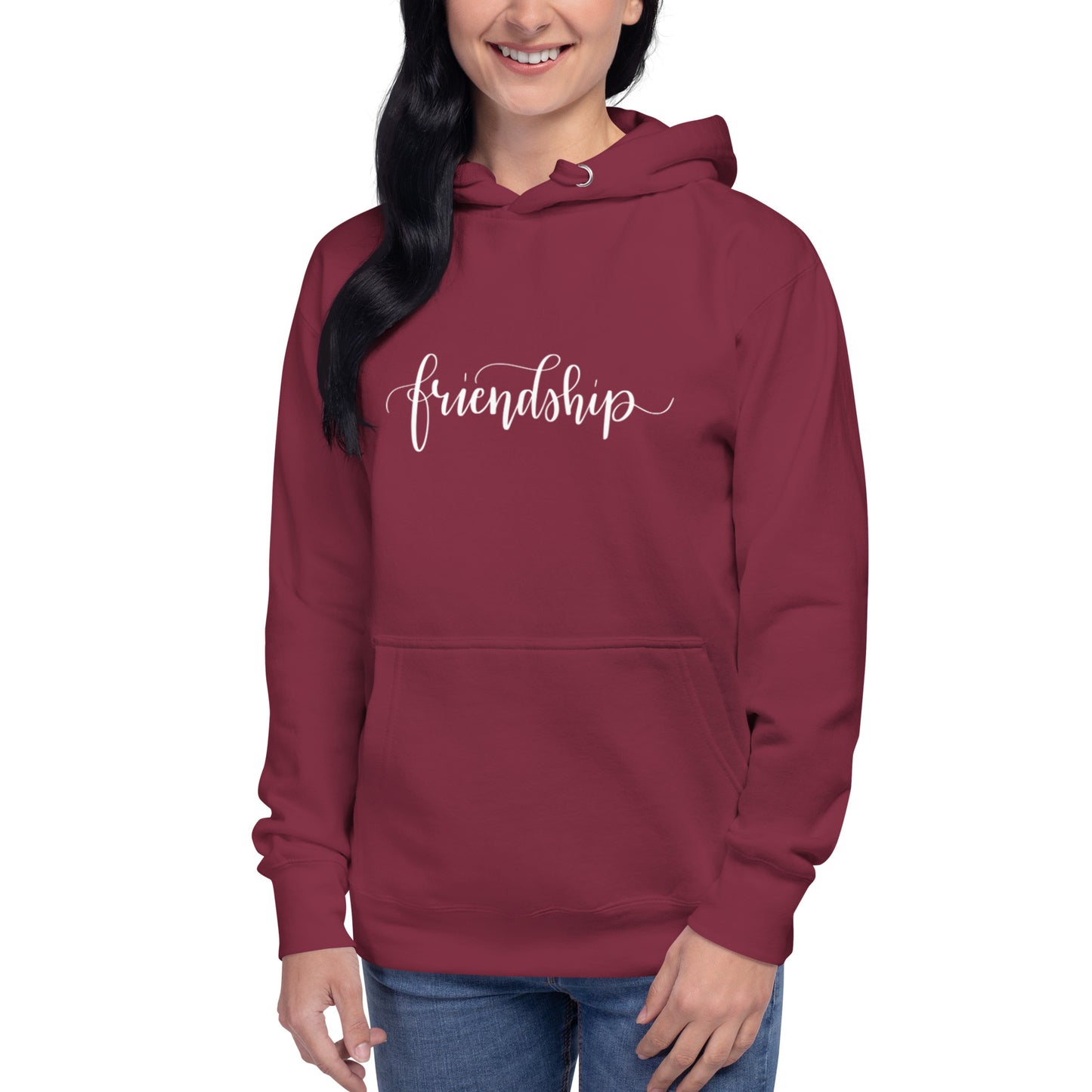 Friendship (white) Hoodie