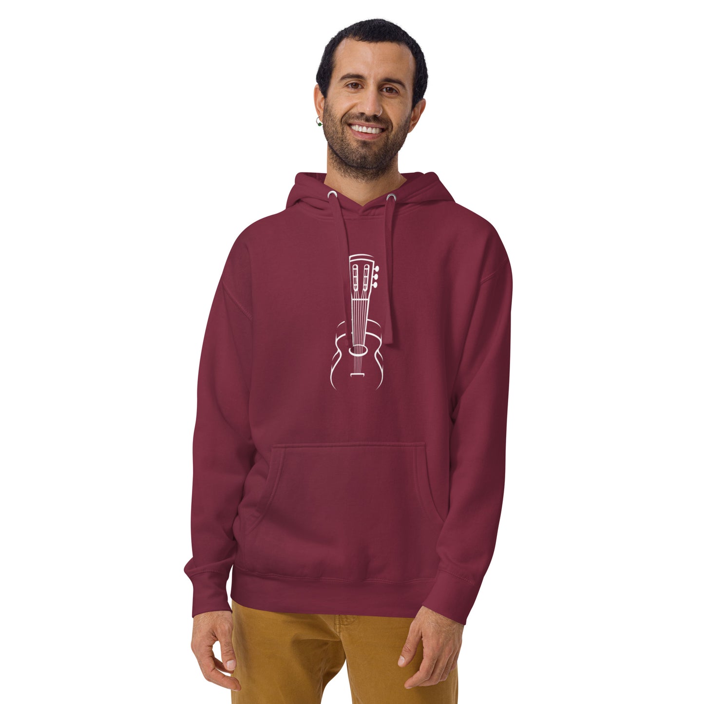 Angled Guitar Hoodie