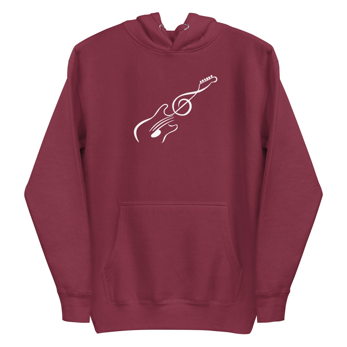 Curly Q Guitar Hoodie