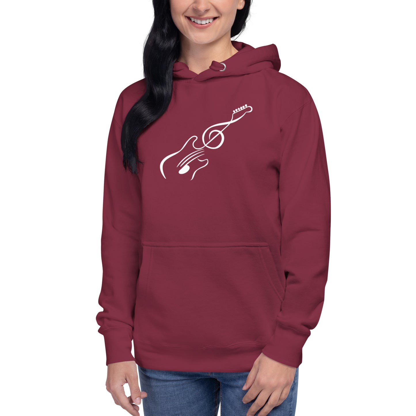 Curly Q Guitar Hoodie