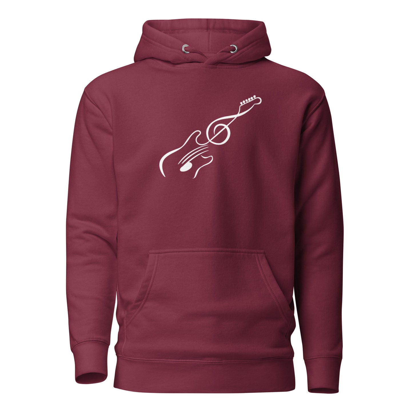 Curly Q Guitar Hoodie