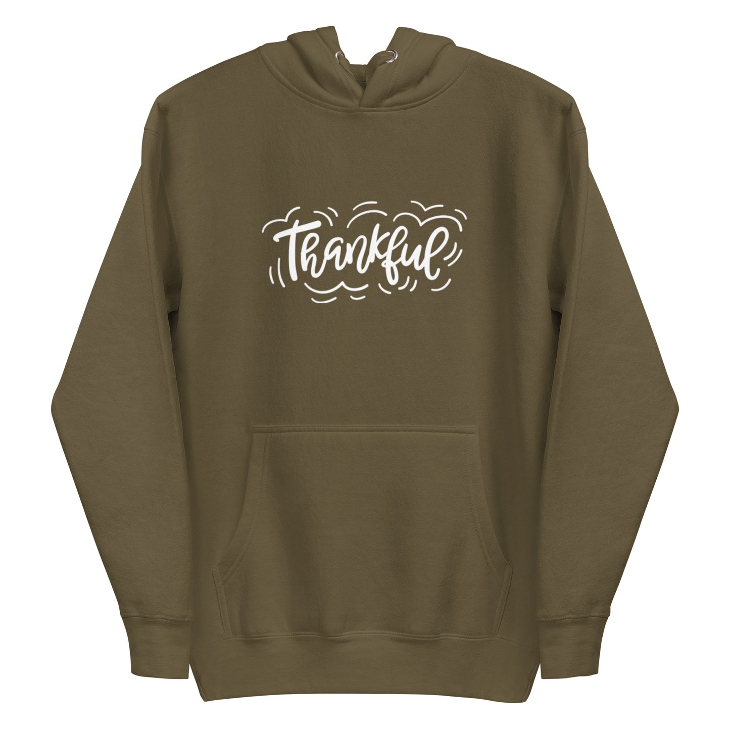 Thankful (white)  Hoodie