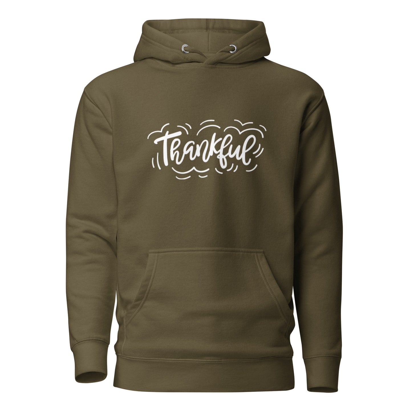 Thankful (white)  Hoodie