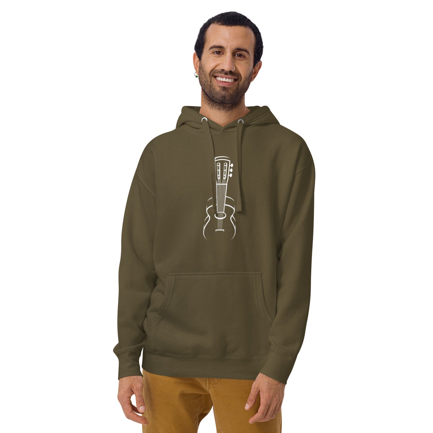 Angled Guitar Hoodie