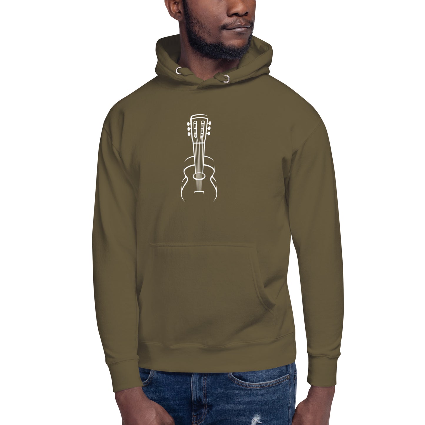 Angled Guitar Hoodie