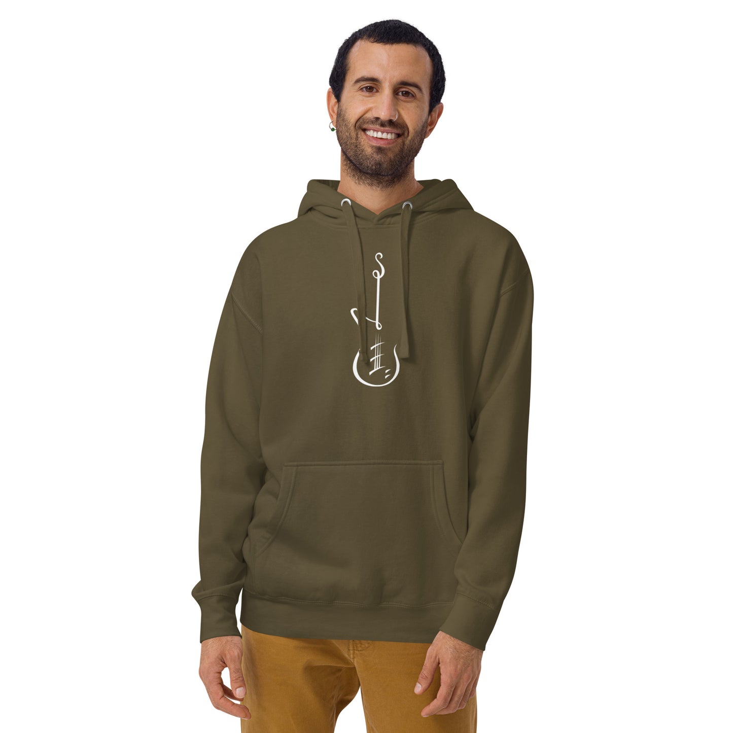 Curly Q Guitar Hoodie