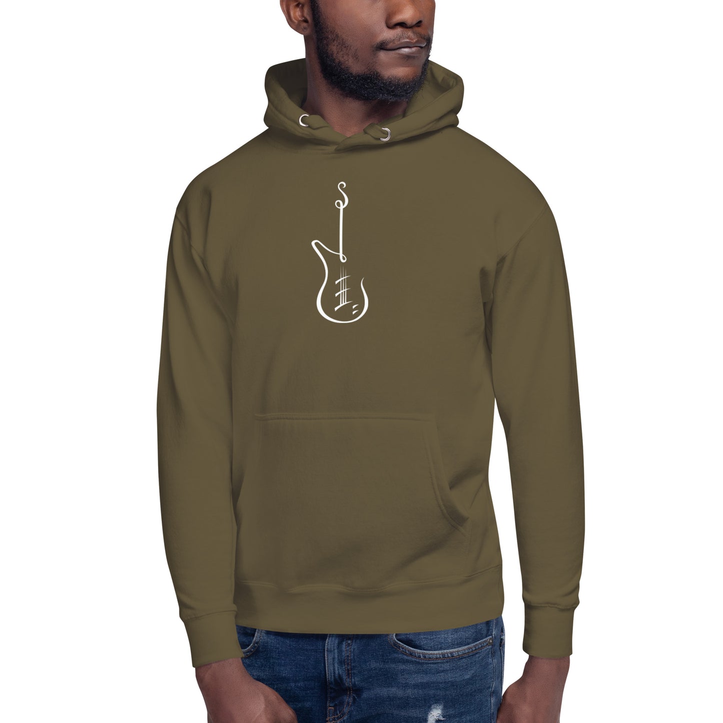 Curly Q Guitar Hoodie