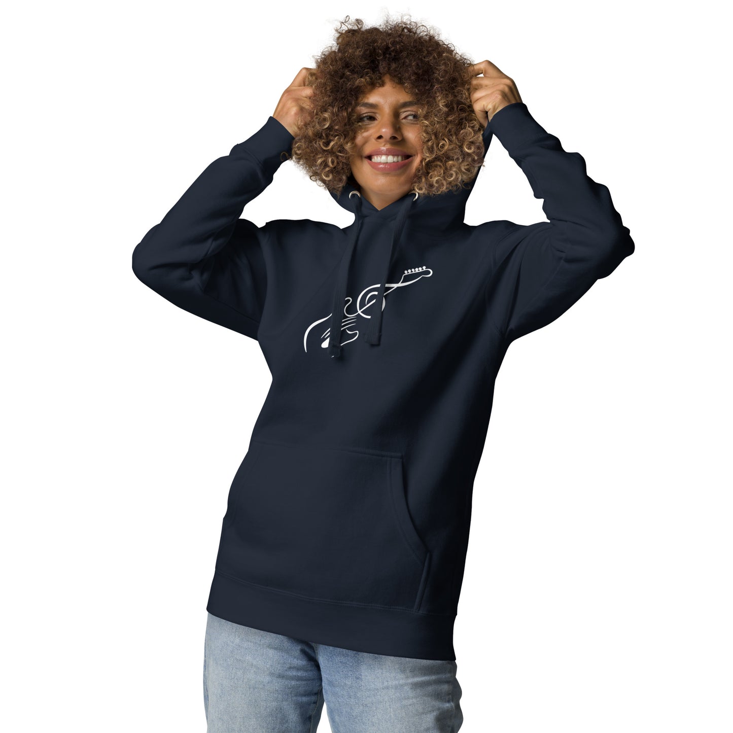 Curly Q Guitar Hoodie