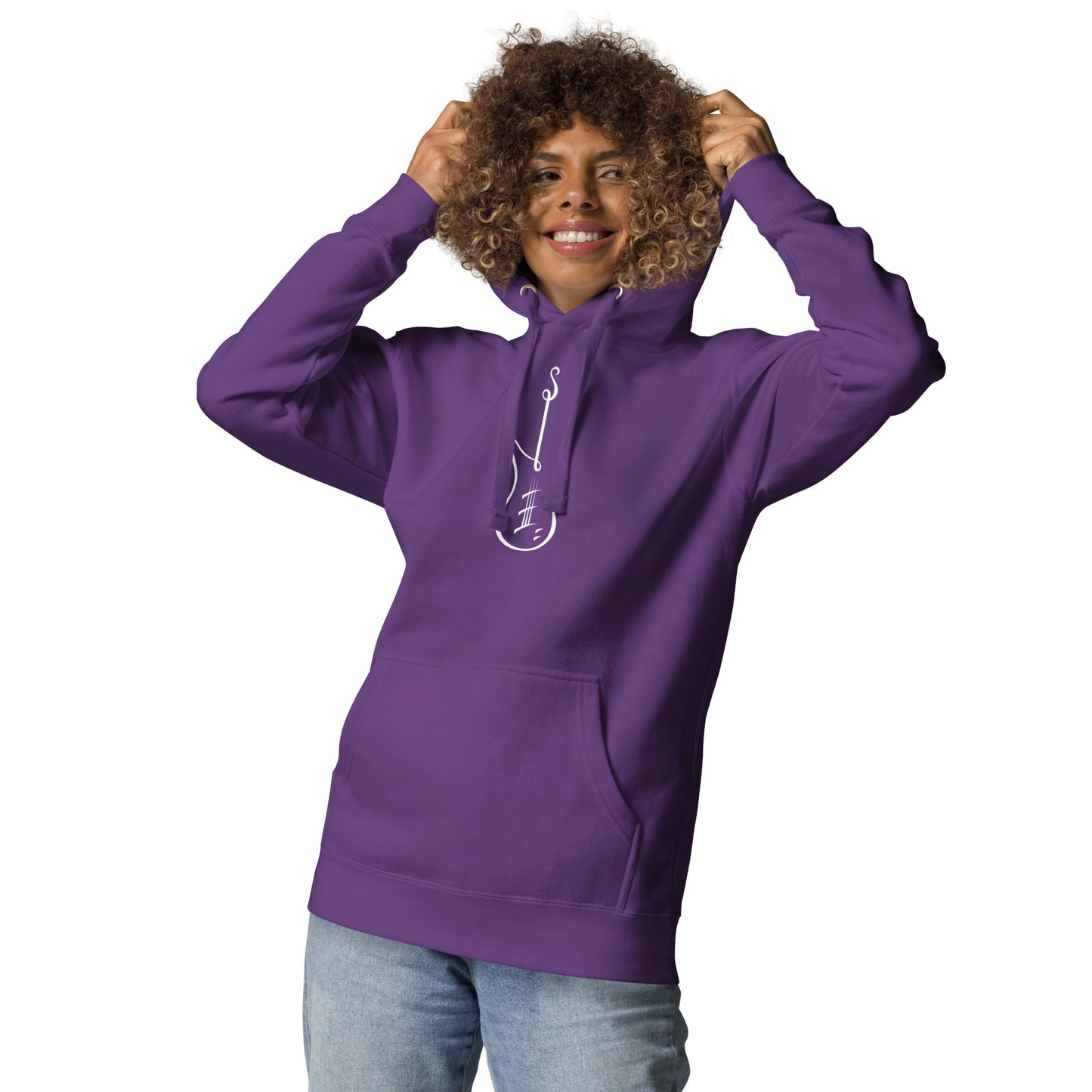 Curly Q Guitar Hoodie