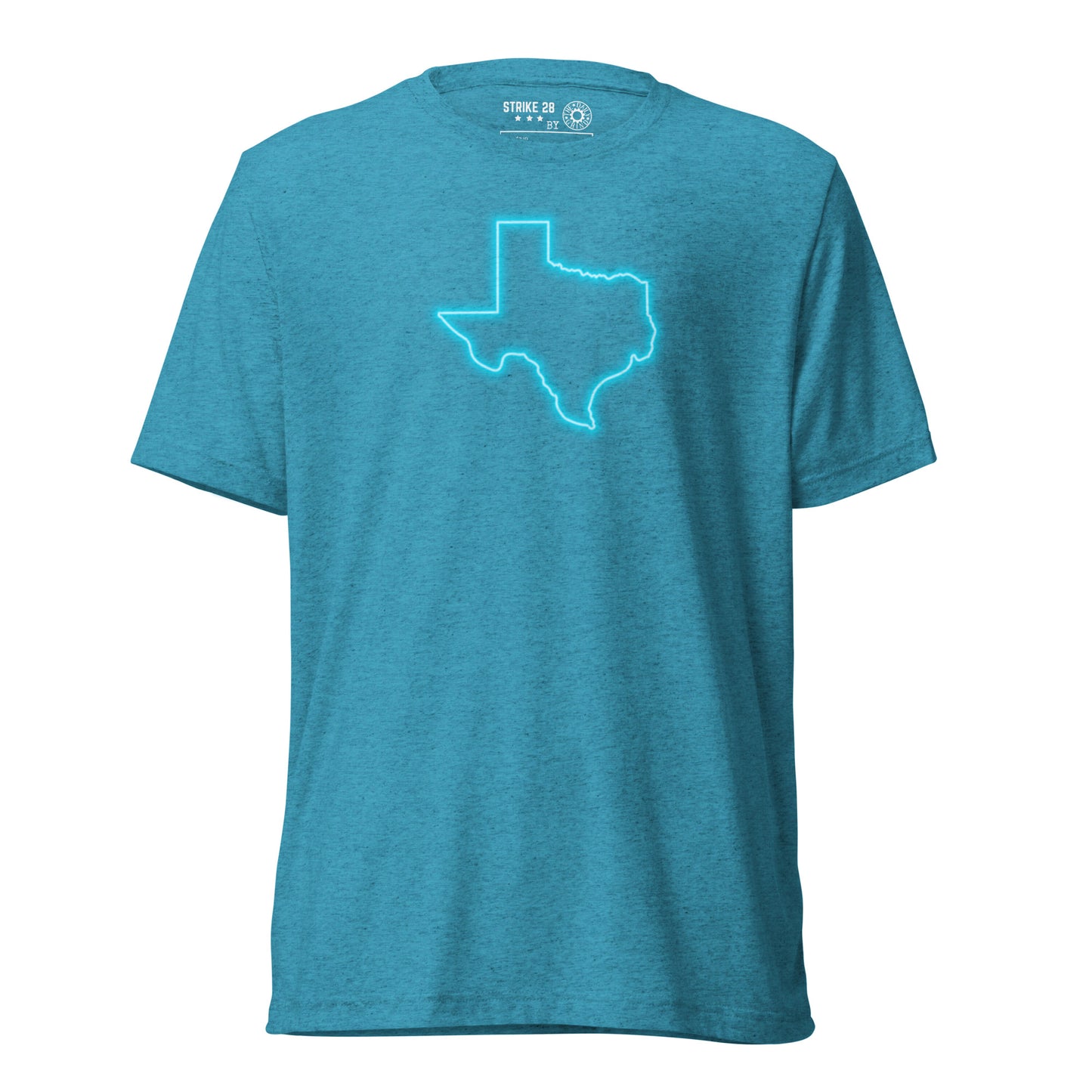 Neon Blue Texas Short Sleeve T-Shirt