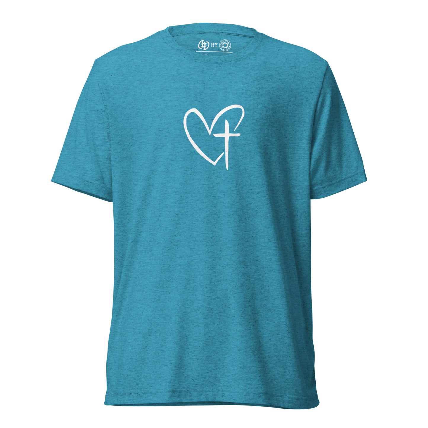 Heart w/ Cross Short Sleeve T-Shirt