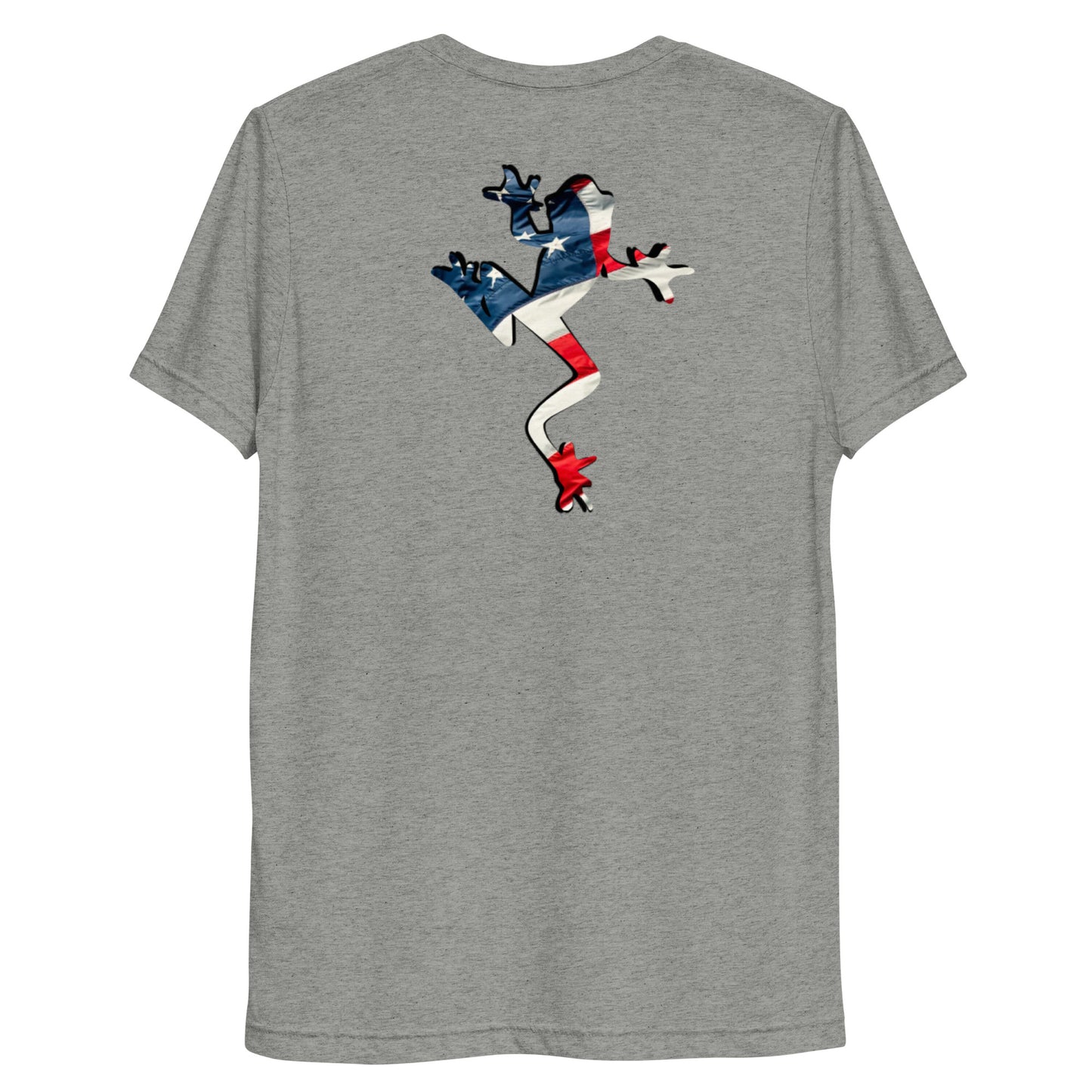 American Frog in Athletic Grey Short Sleeve T-Shirt