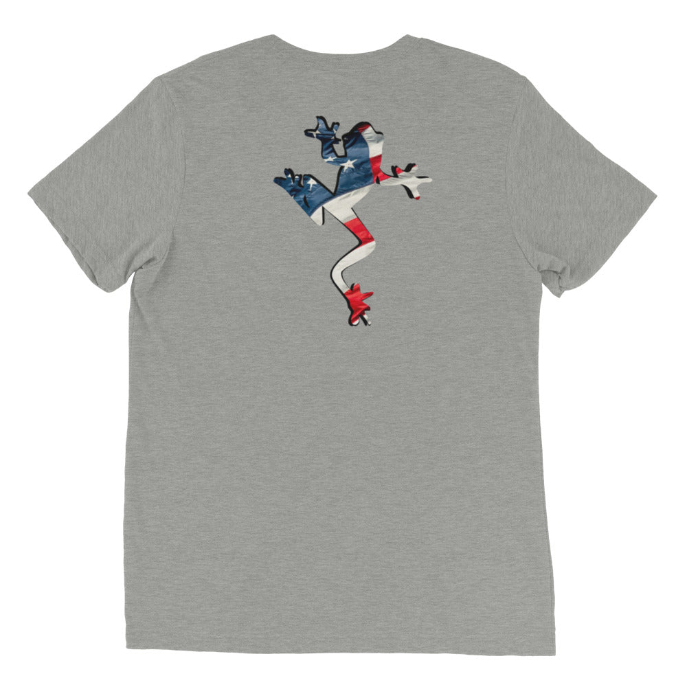 American Frog in Athletic Grey Short Sleeve T-Shirt