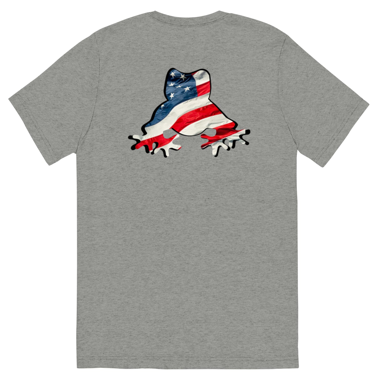 American Frog in Athletic Grey Short Sleeve T-Shirt