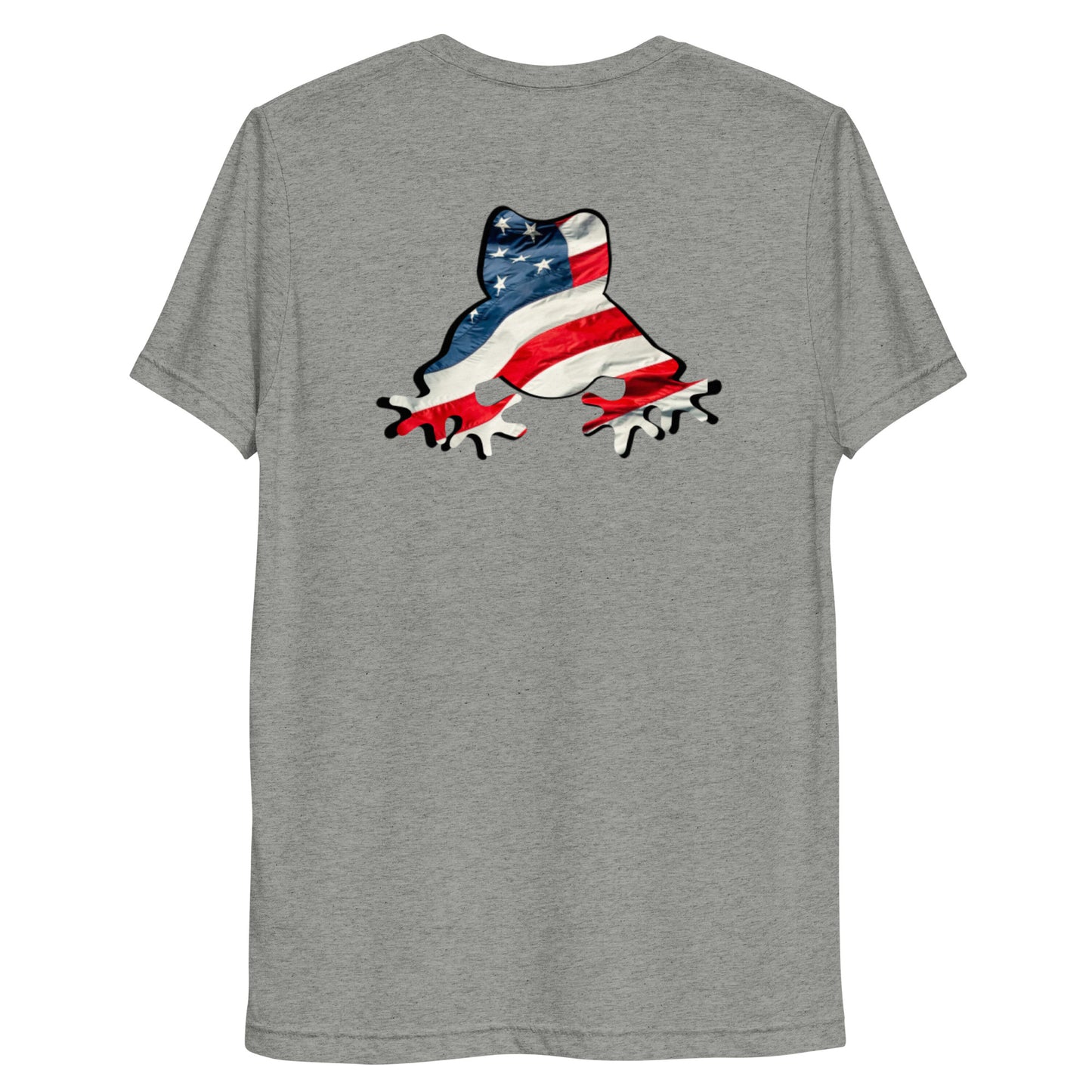 American Frog in Athletic Grey Short Sleeve T-Shirt