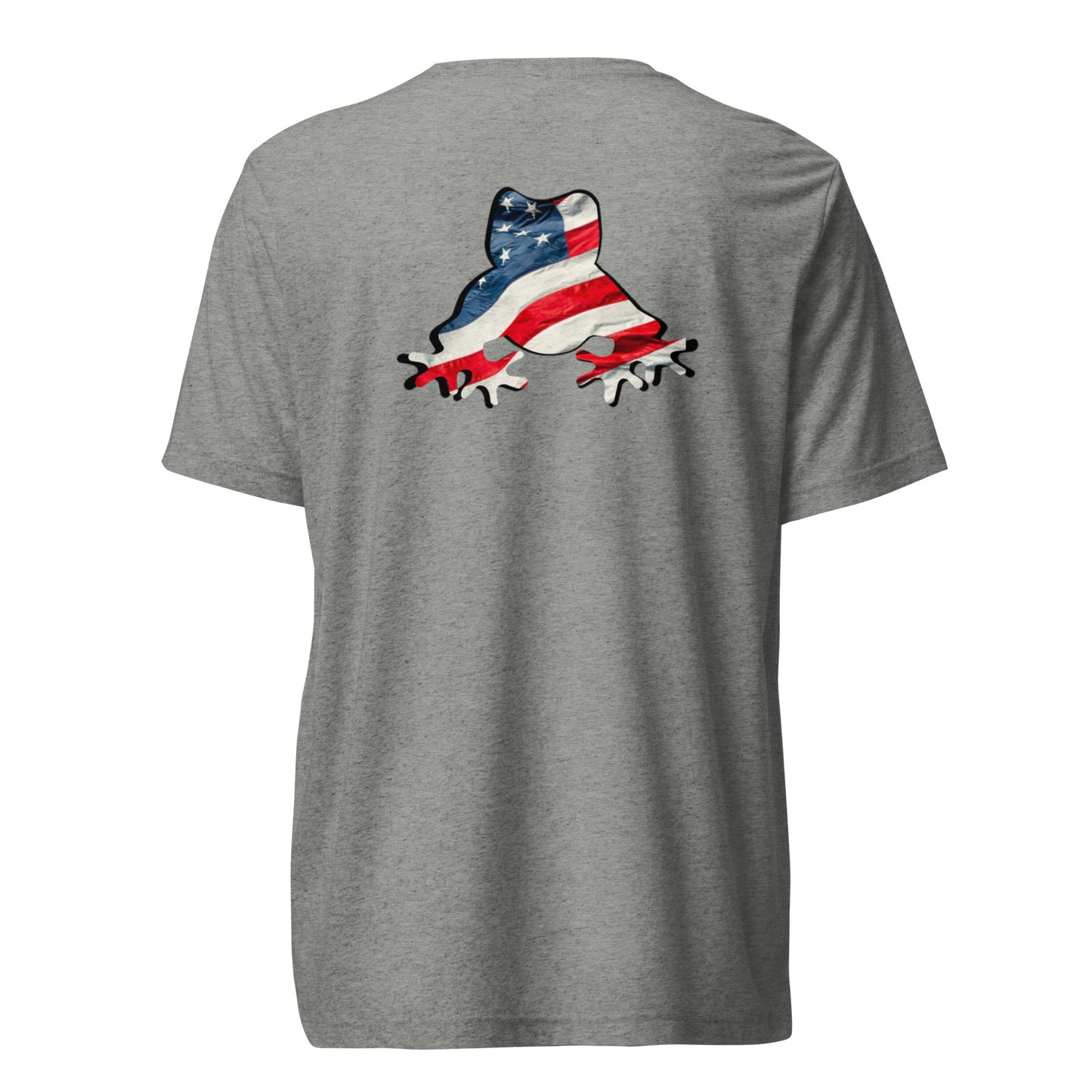 American Frog in Athletic Grey Short Sleeve T-Shirt